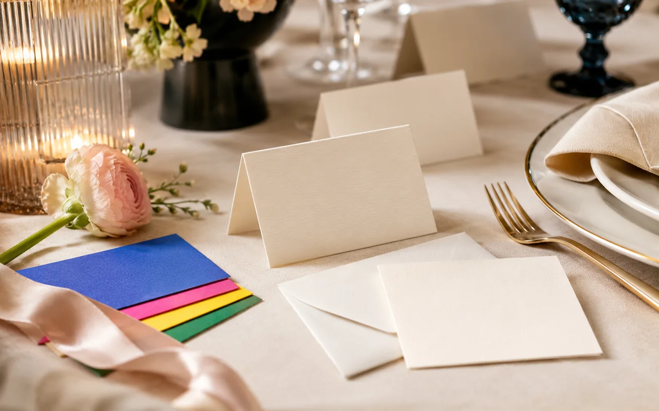 Wedding place card maker preview