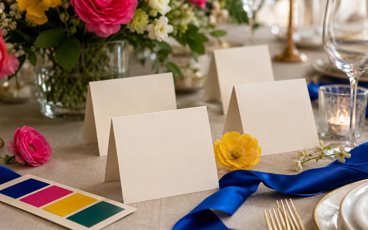 Wedding table number maker preview