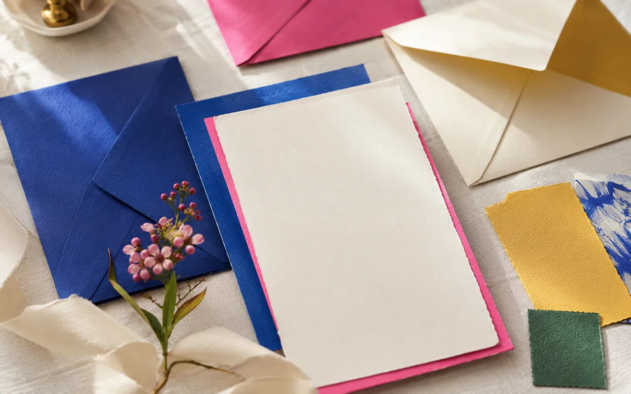 Wedding invitation maker stationery preview